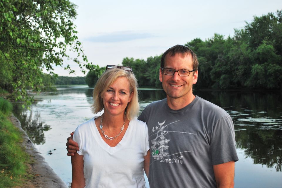 Us at the Mississippi River